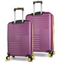 Zoozie Bags Set de Maletas de 2 Piezas en Damson